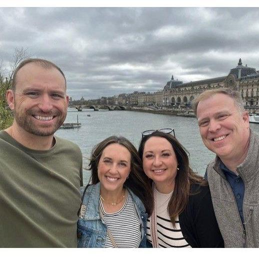 Enjoying Paris!