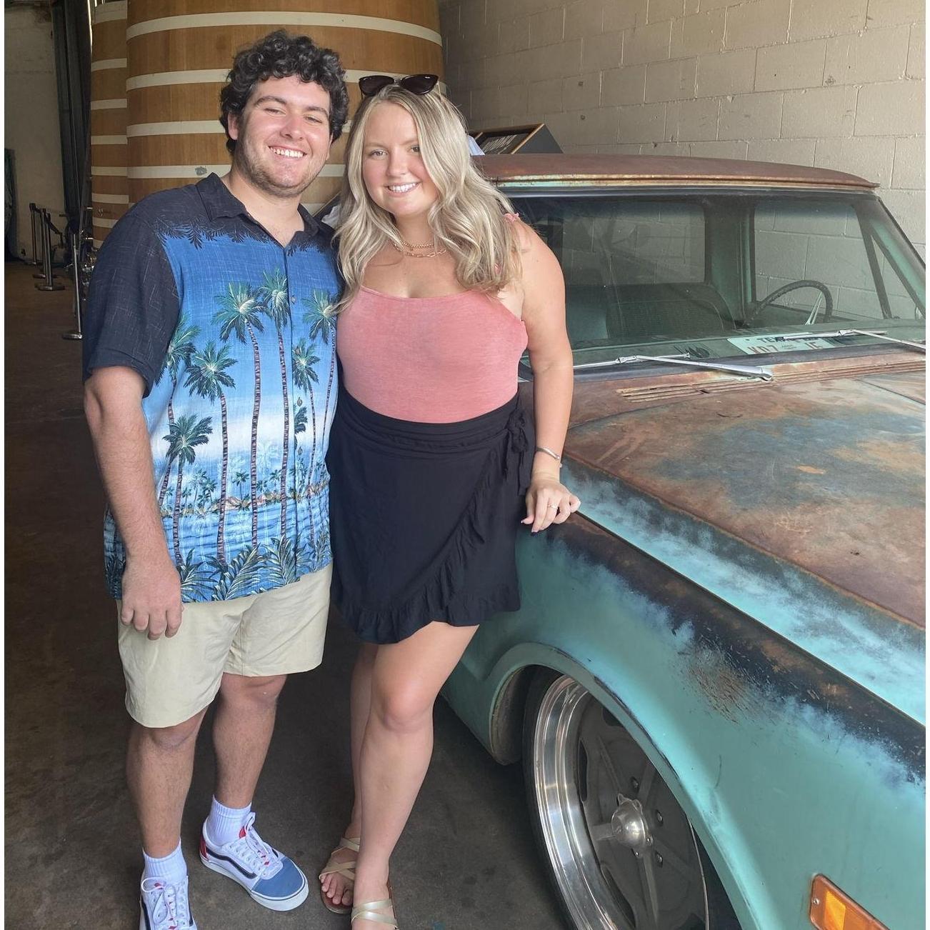 Callie's 23rd Birthday- One of our countless long-distance trips