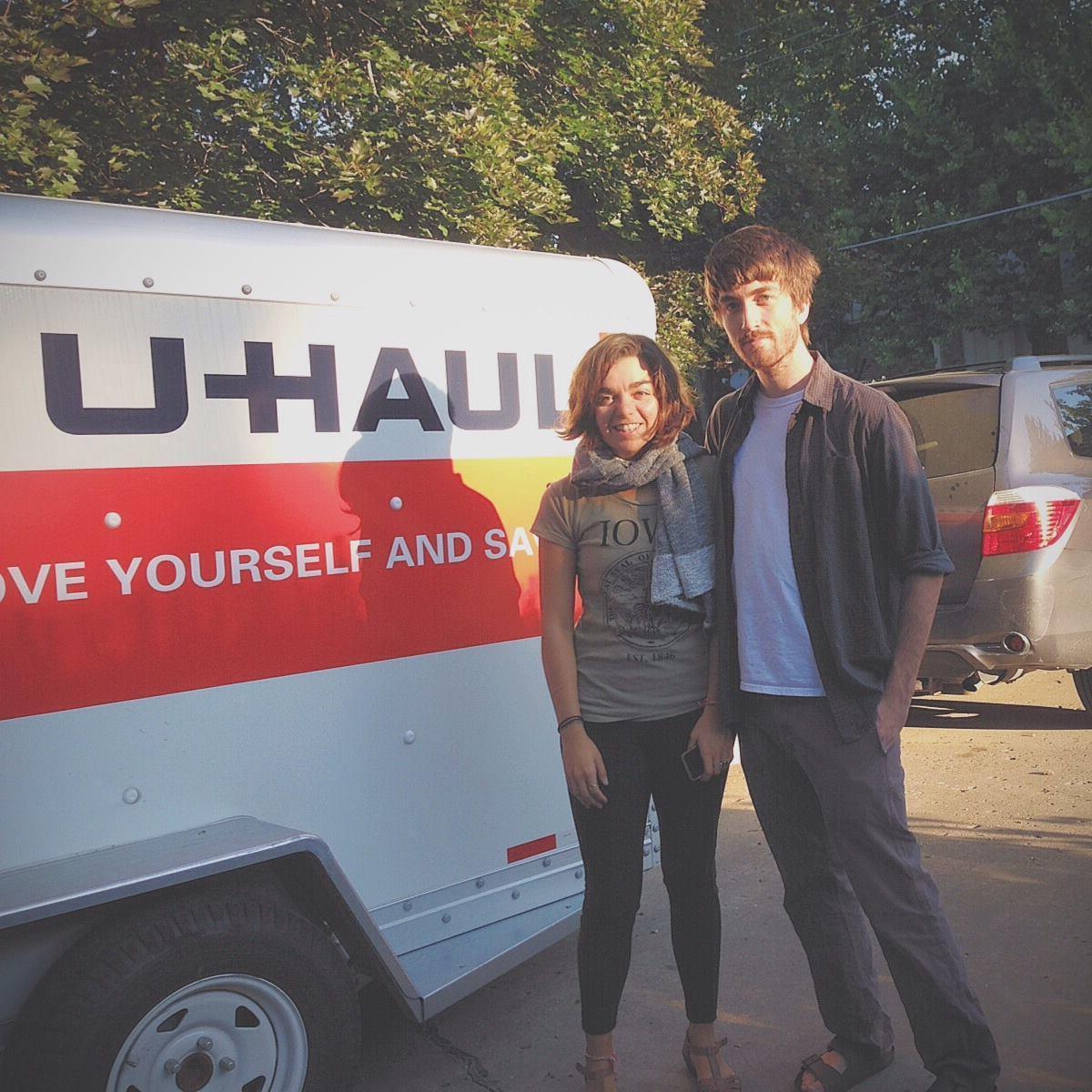 moving day from iowa city to bloomington, 2014