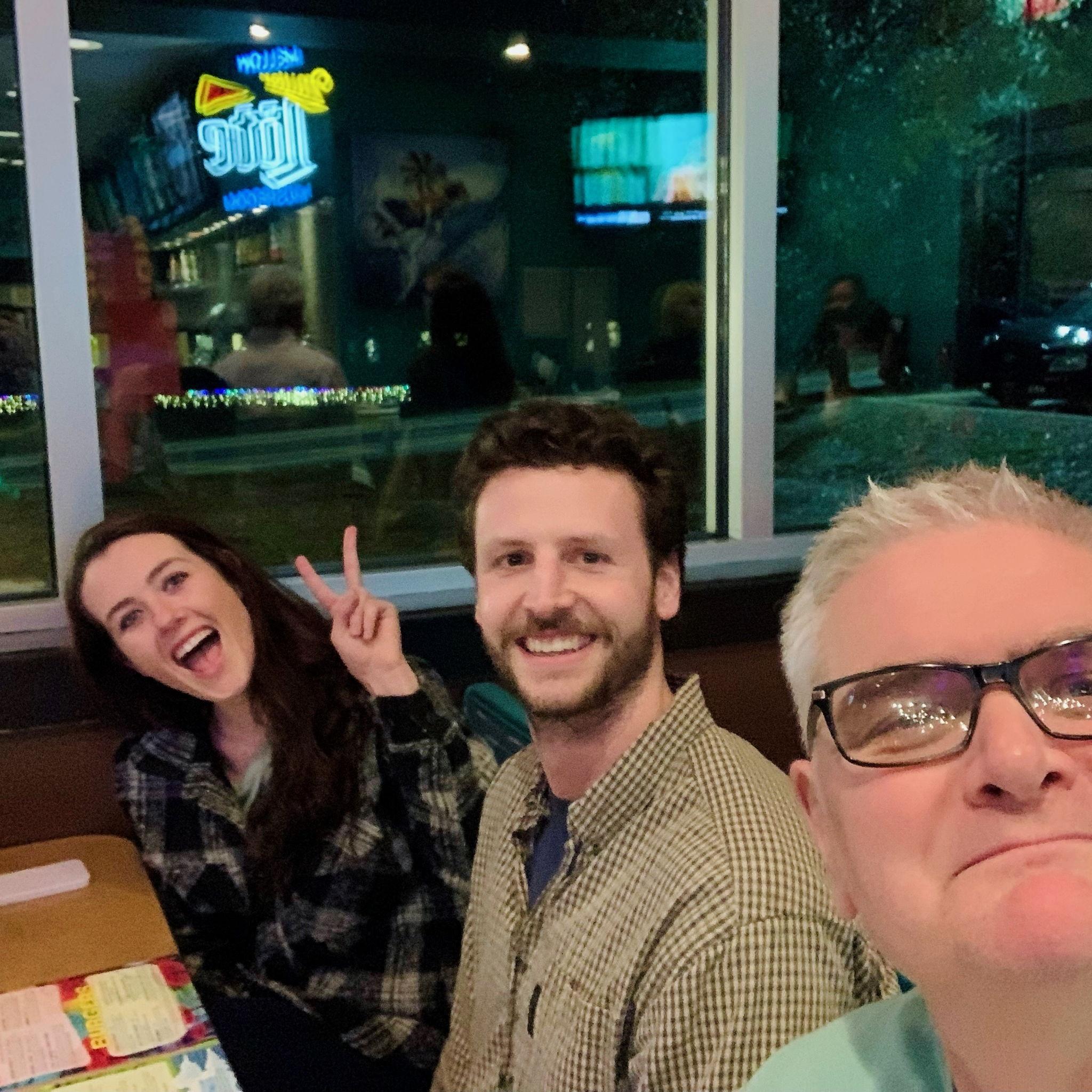 Pizza Dinner with David