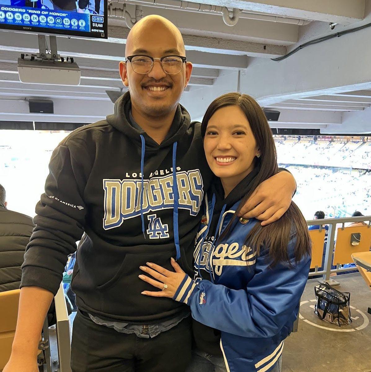 Jackie's first Dodger Game! April 4, 2023