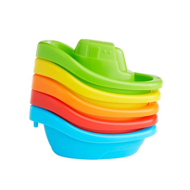 Munchkin Fleet Of Five Boats Bath Toy