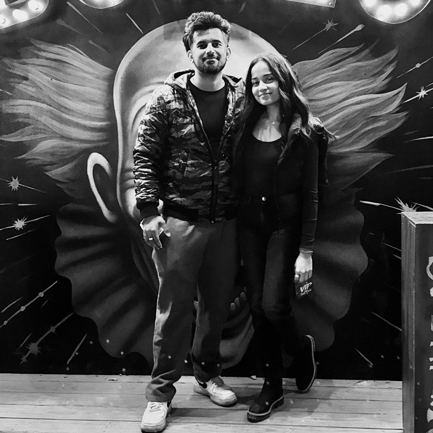 He promised he wouldn’t let go… I tested that theory a lot at Indy Scream.