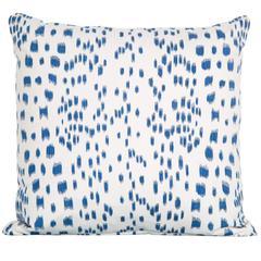 Navy Dot Pillow