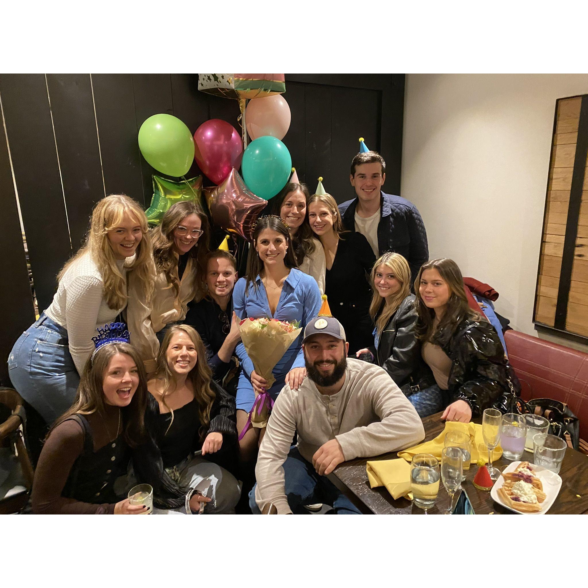 Jen's 28th birthday party with the best of friends! (2023)