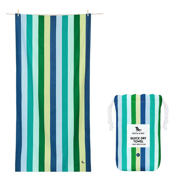 Dock & Bay Quick Dry Towel - Cool Lagoon
