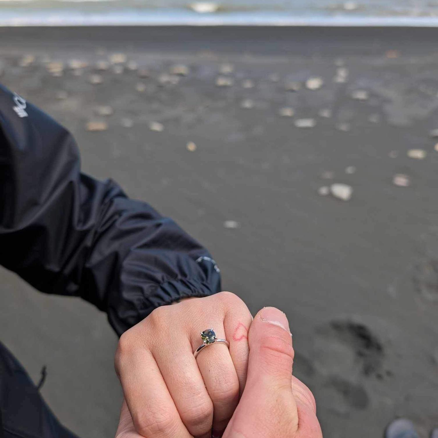 The spot he proposed!