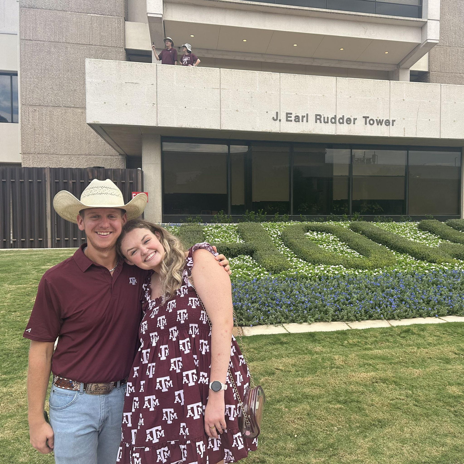 Seth's first Aggie game! Showing him the traditions was extra special.