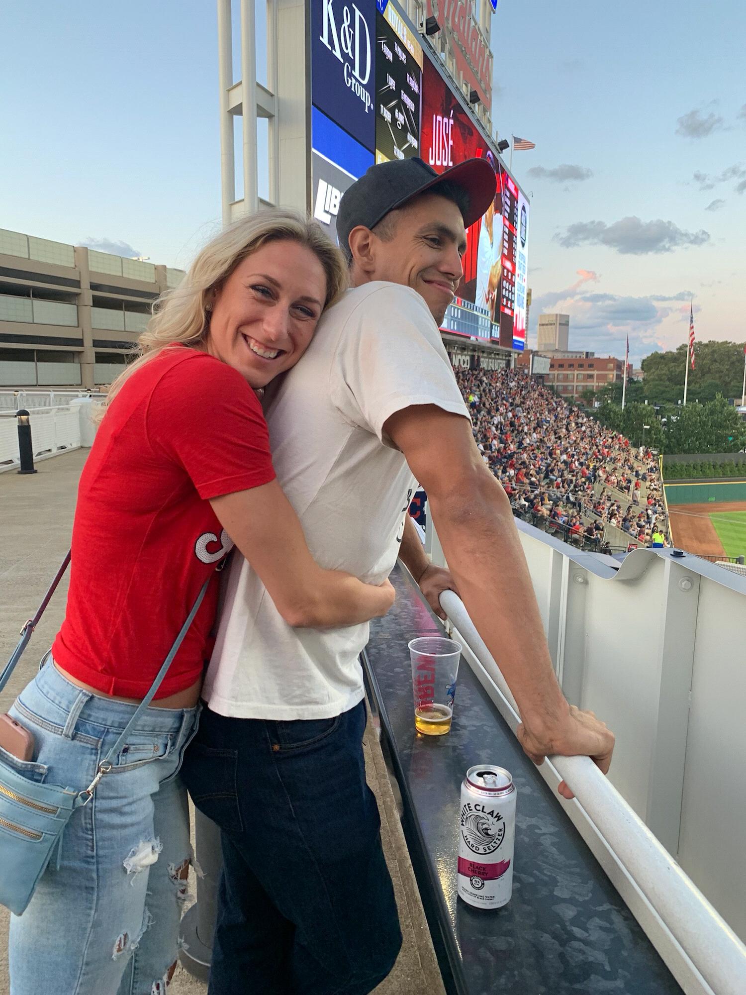 summer nights at the Indians game!