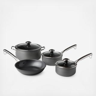 Clean Pan Hard Anodized Nonstick 7-Piece Cookware Set