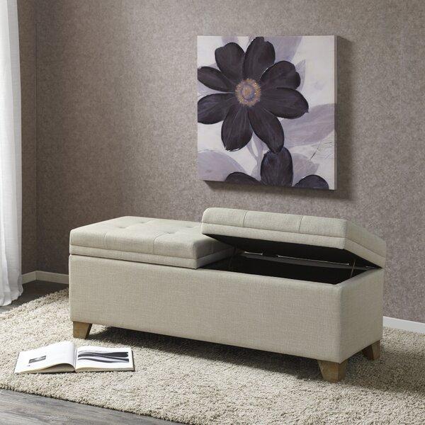 Almeida Upholstered Storage Bench (Grey)