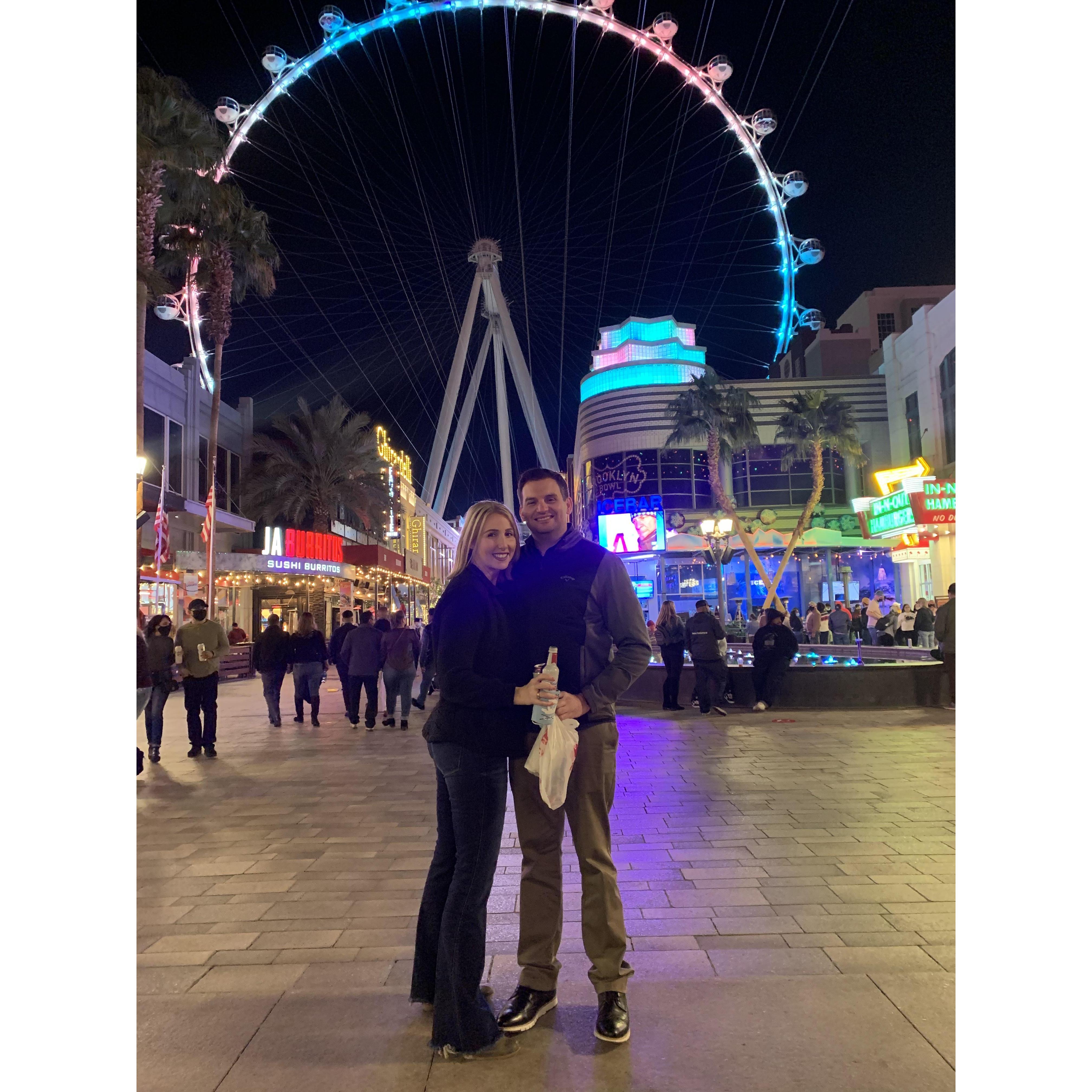 Vegas trip to celebrate a friend's wedding