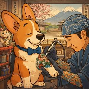 Tattoos in Shinjuku