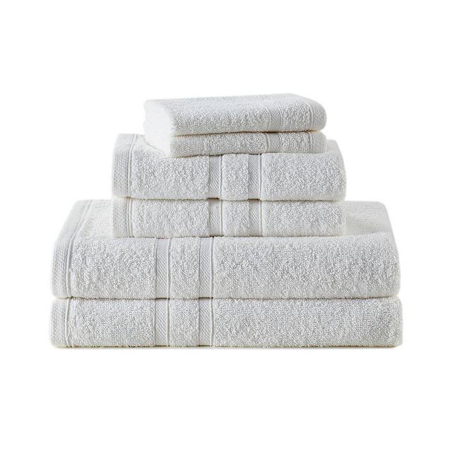 6pk Towel Set White - Clorox
