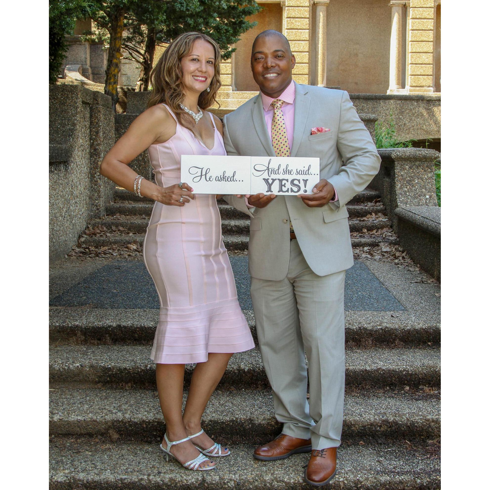 Our engagement Photoshoot in DC (June 2021)