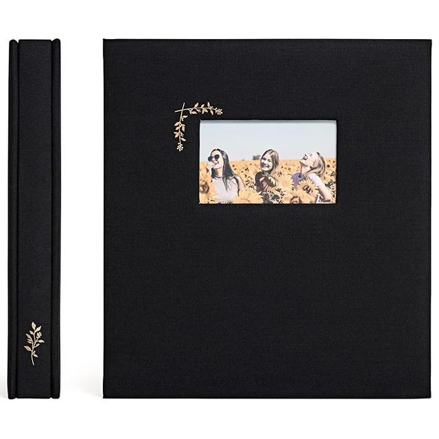  Luxury Linen Photo Album with Acid Free Pockets, Traditional  Book Bound with Hard Cover, 200 Pockets for 4x6 Photos, Photo Book for  Wedding, Family Pictures, Gifts, Anniversary or Baby Shower 