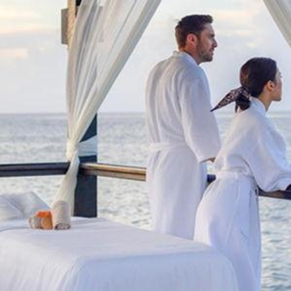 60-Minute Couples Massage on our Honeymoon