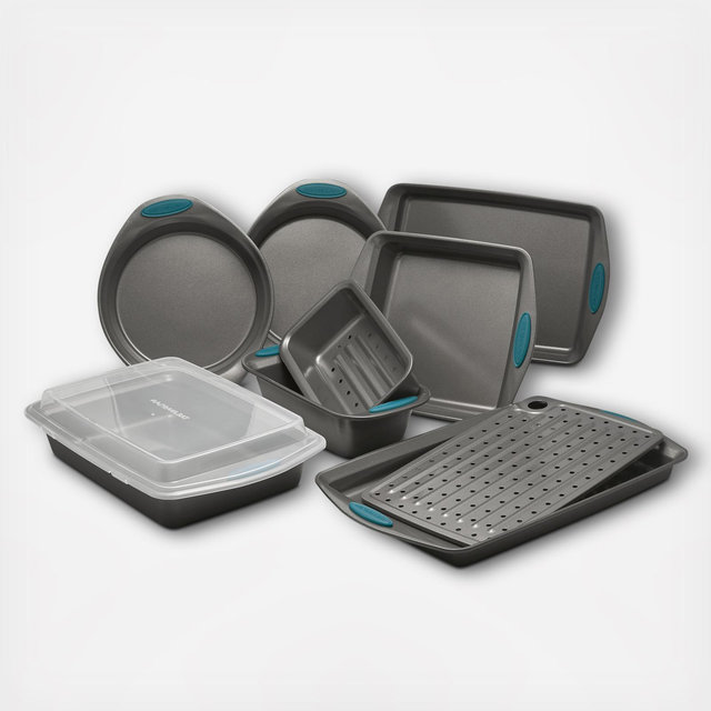 Rachael Ray, Yum-o! Non-Stick Oven Lovin' Bakeware Set, 10-Piece | Zola