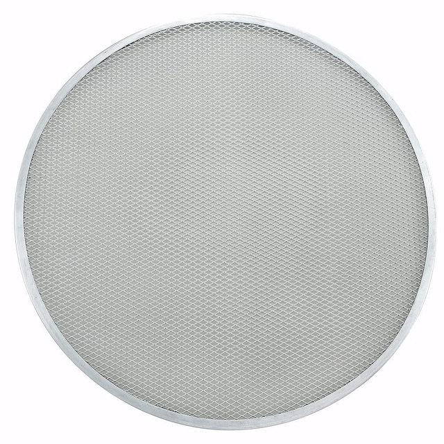 Winco Aluminum Winware 20-Inch Seamless Pizza Screen, 20 Inch, APZS-20