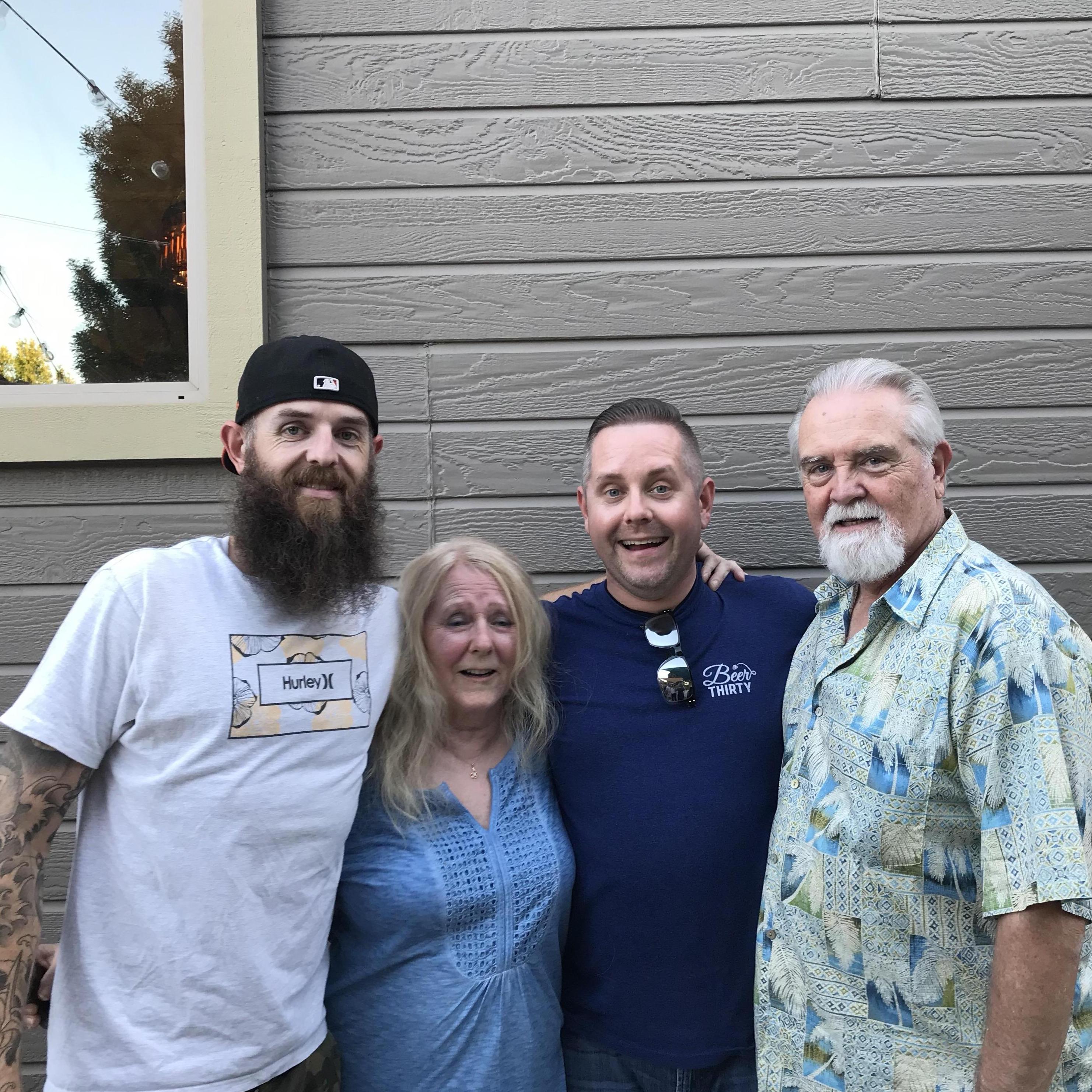 The Rak clan! Minus one addition soon... :-)
