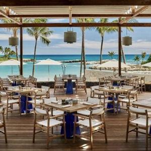 Dinner at Mina’s Fish House in Hawaii