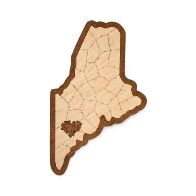 State Puzzle Guest Book