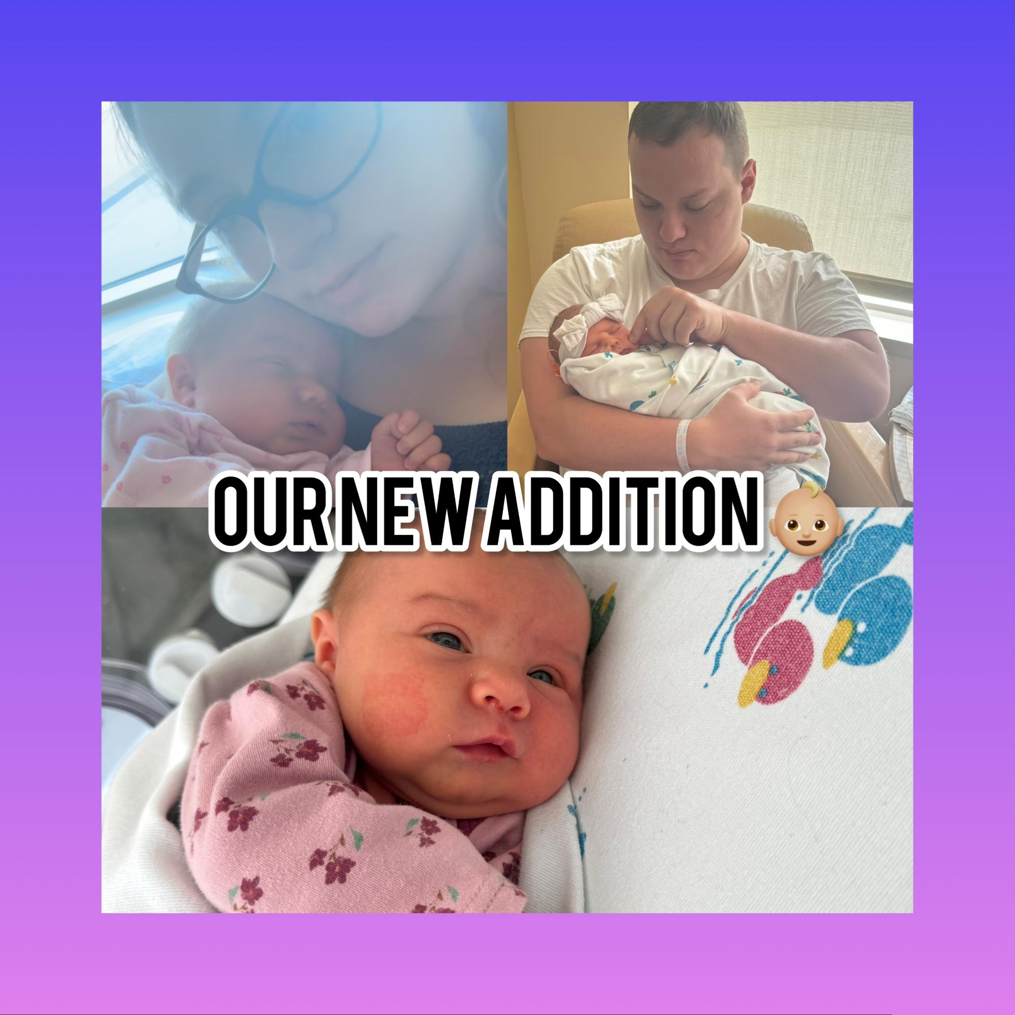 Our sweet baby Abigail born June 11th 2024 👶