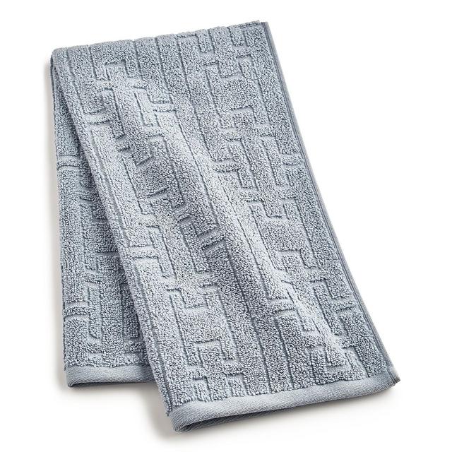 Hotel Collection Sculpted Chain-Link Hand Towel, 16" x 30", Created for Macy's