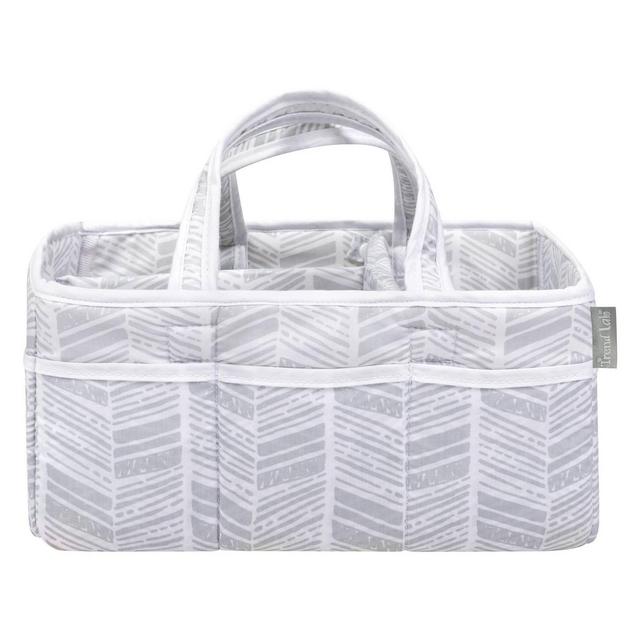 Trend Lab Storage Caddy - Gray Herringbone