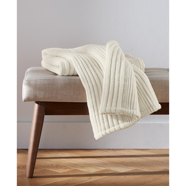 Oake Cloud Channel Throw, 50" x 60", Exclusively at Macy’s