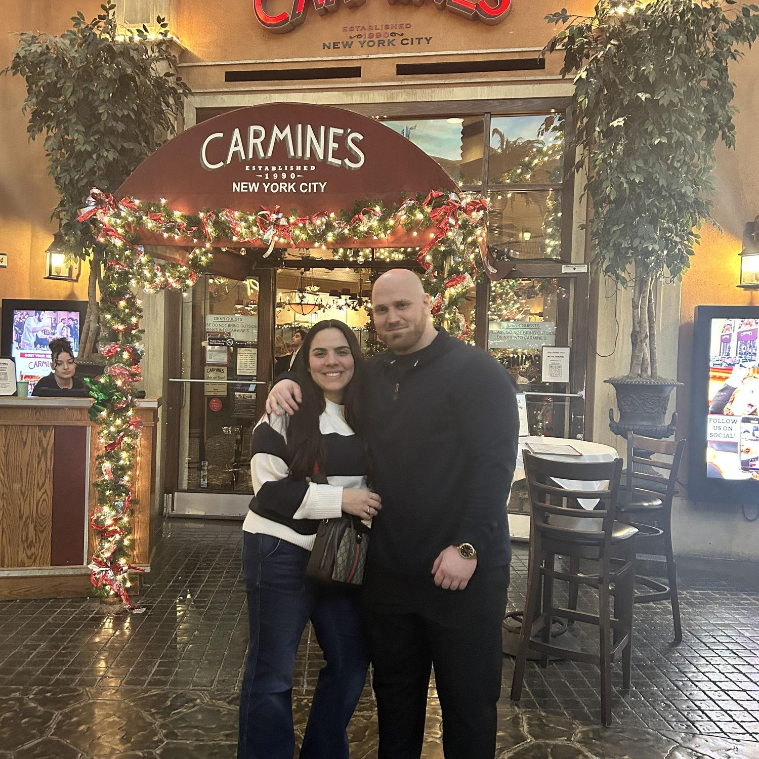 Celebrating Anthony’s 30th at Atlantic City.