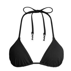 SIGNATURE SWIM TRIANGLE BIKINI TOP | ONYX