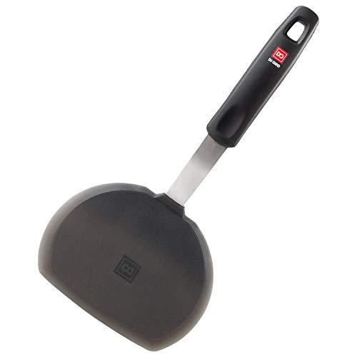 Di Oro Designer Series Flexible Silicone Turner Pancake Spatula - 600F Heat-Resistant Rubber Kitchen Spatula - Ideal for Eggs, Pancakes, Crepes, and More - BPA Free, FDA Approved, and LFGB Certified