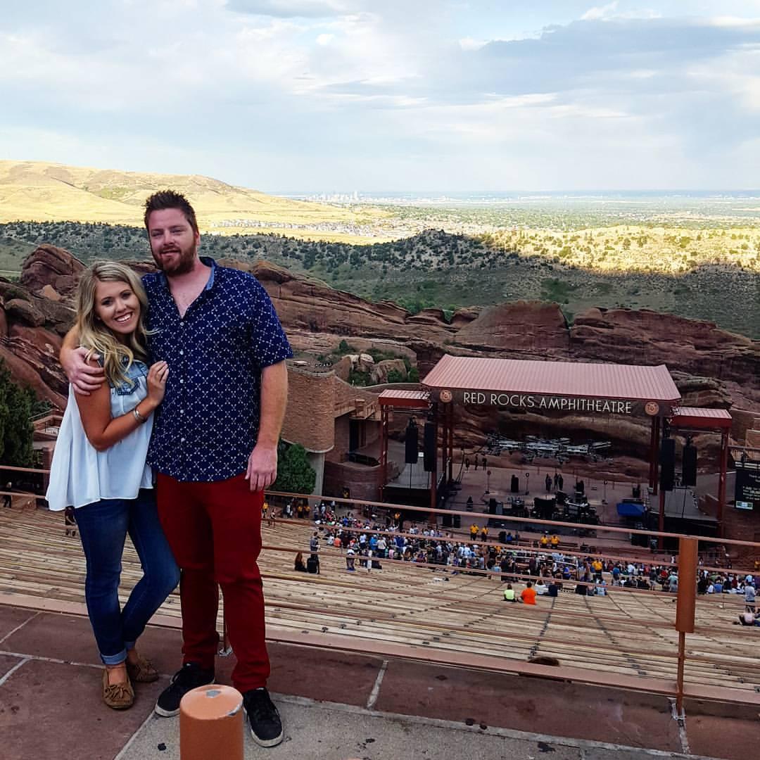 From getting burnt at Red Rocks...