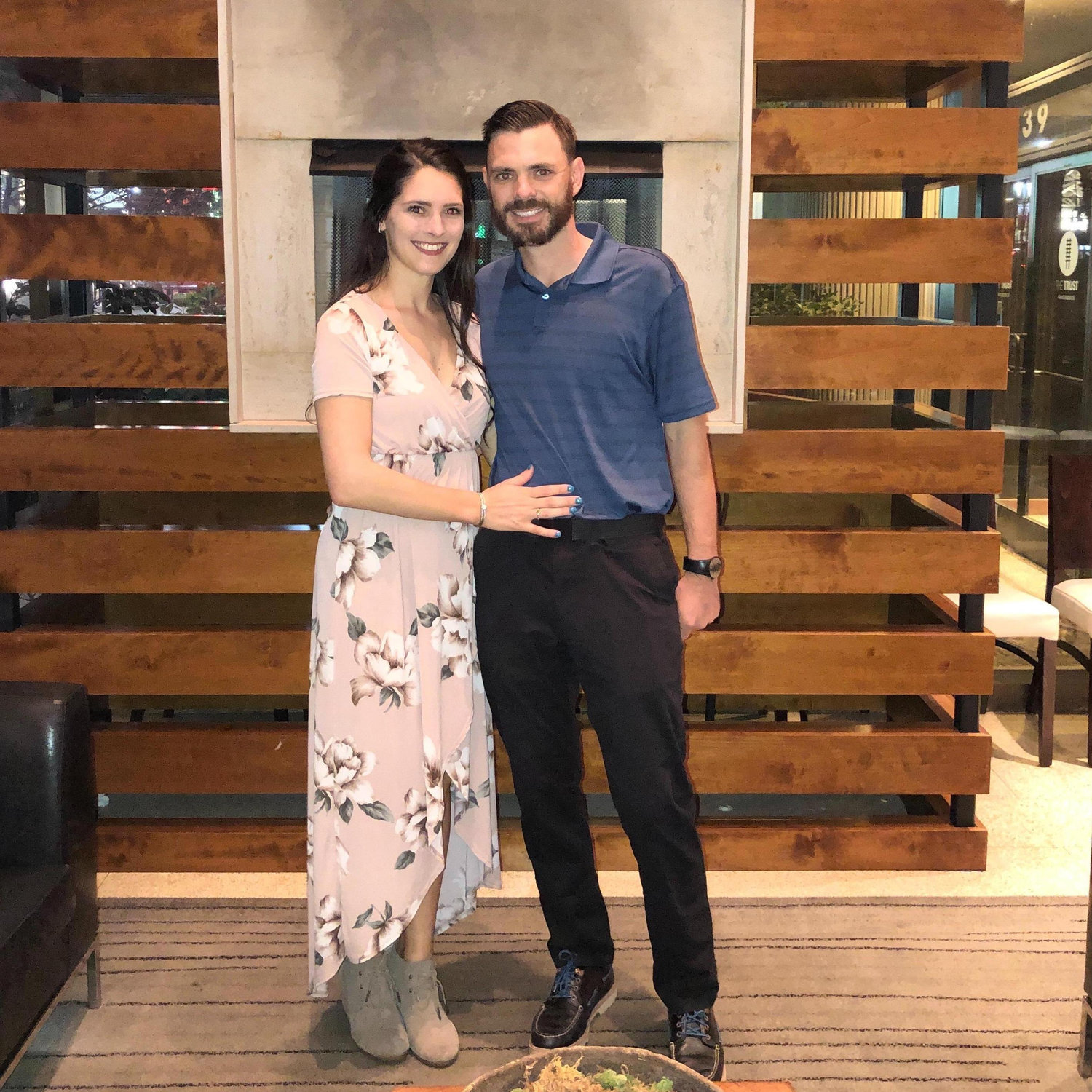 Celebrating our 6th Anniversary together in April 2019 at a Brazilian Steakhouse that we love!