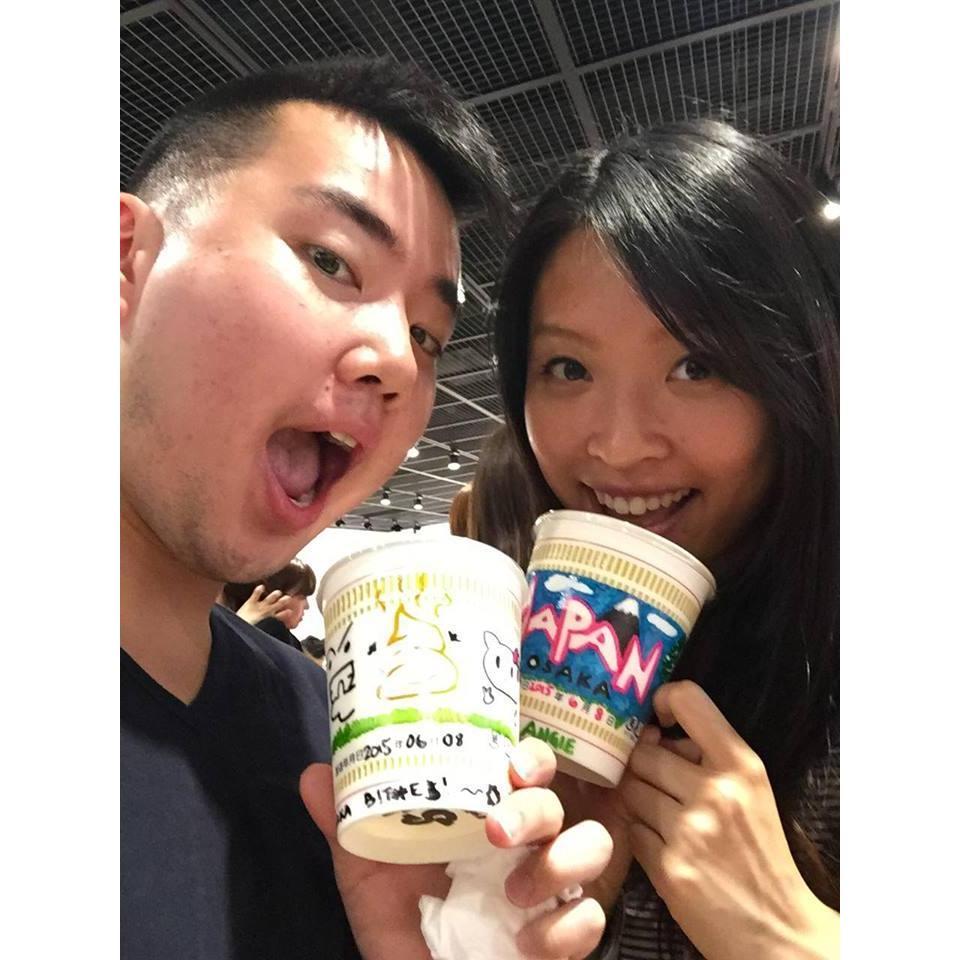 First time making out own cup noodle/art