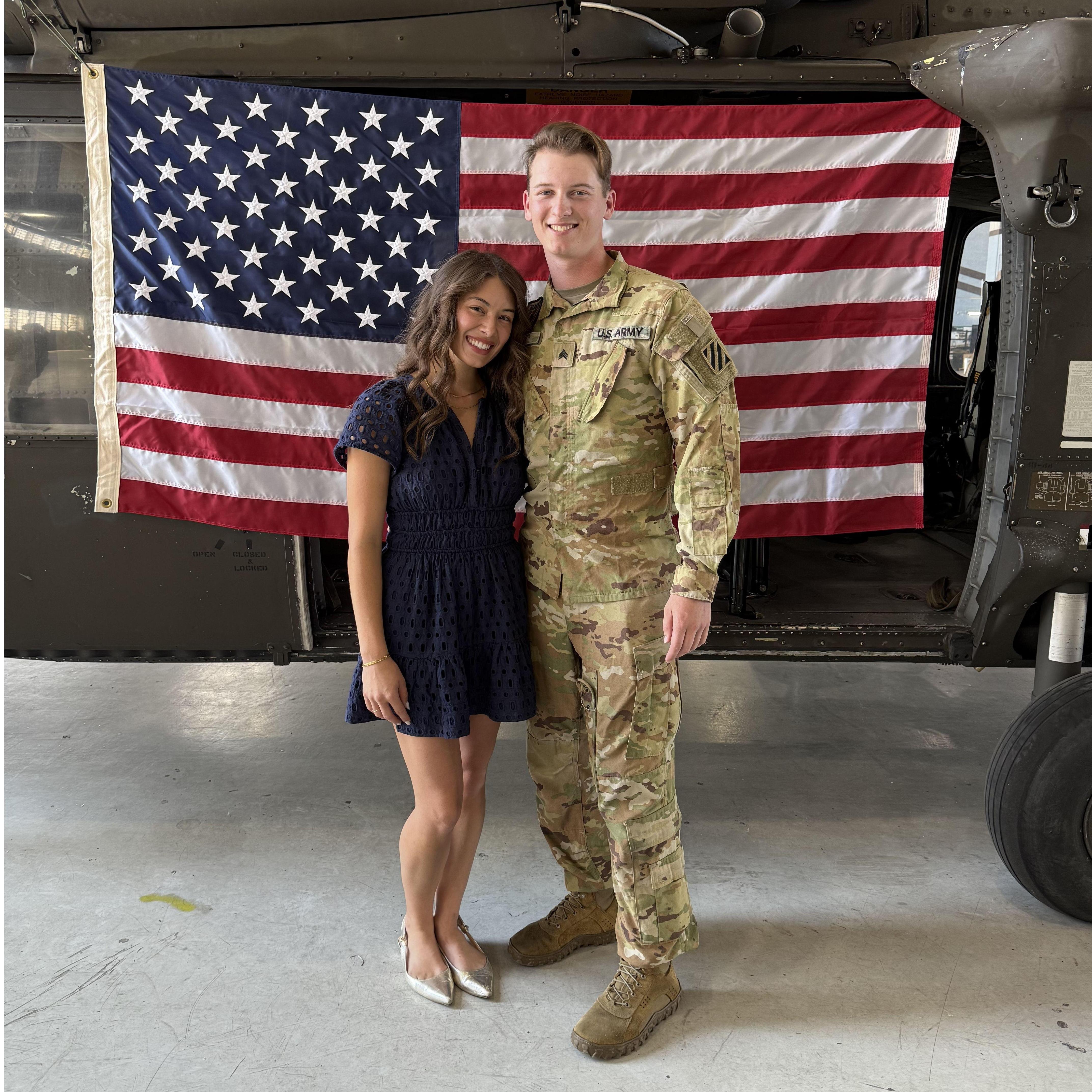 A well deserved promotion ceremony for Carson!