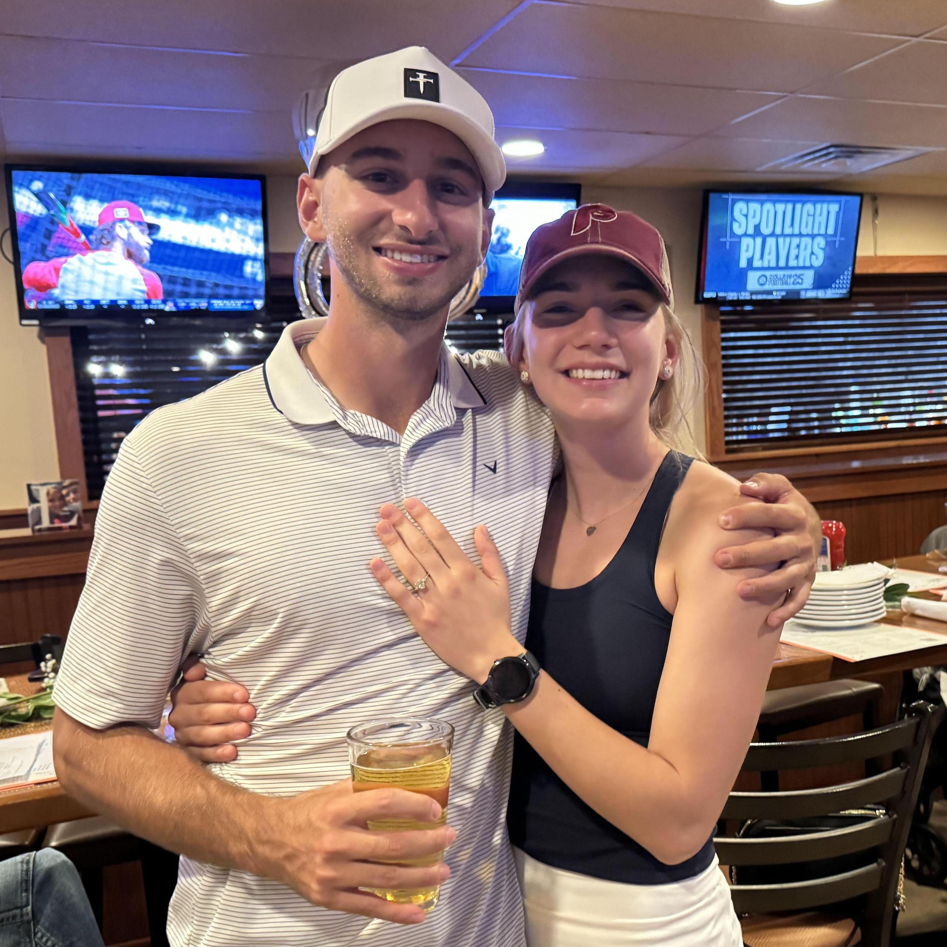 The day we got engaged! 9/20/2024