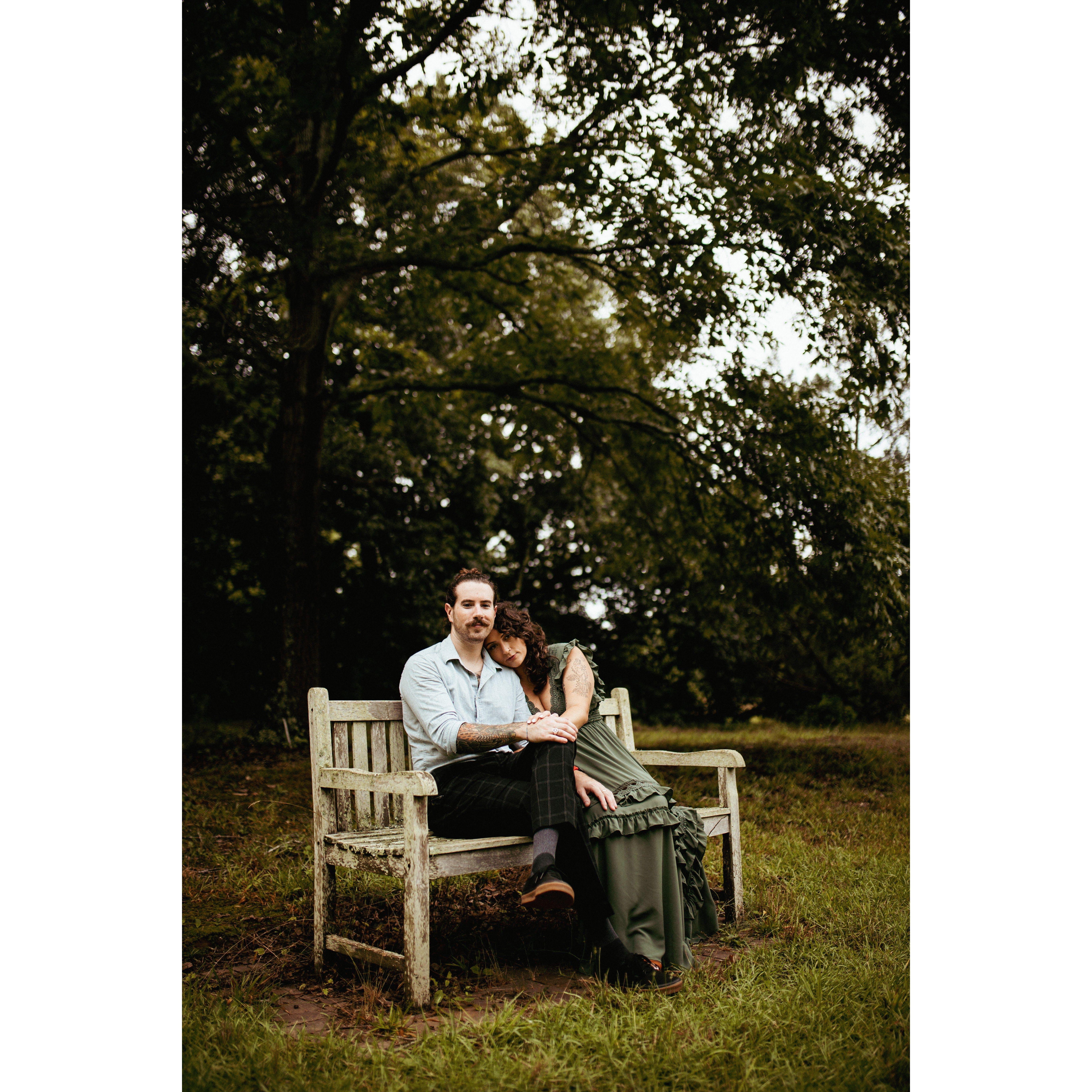 Engagement photos in Clemson, SC