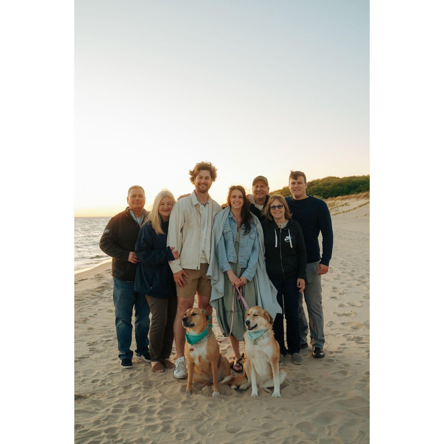And had the whole family come! (Minus Janey who was a bit busy getting proposed to herself, on the same day!)