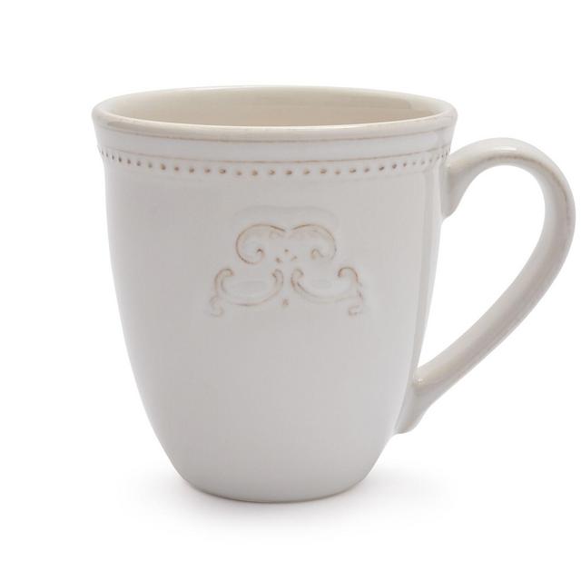 Pearl Stoneware Medallion Mug