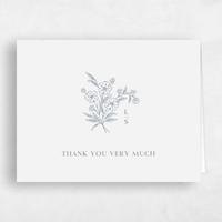 Blue Wedding Thank You - Artura Landscape