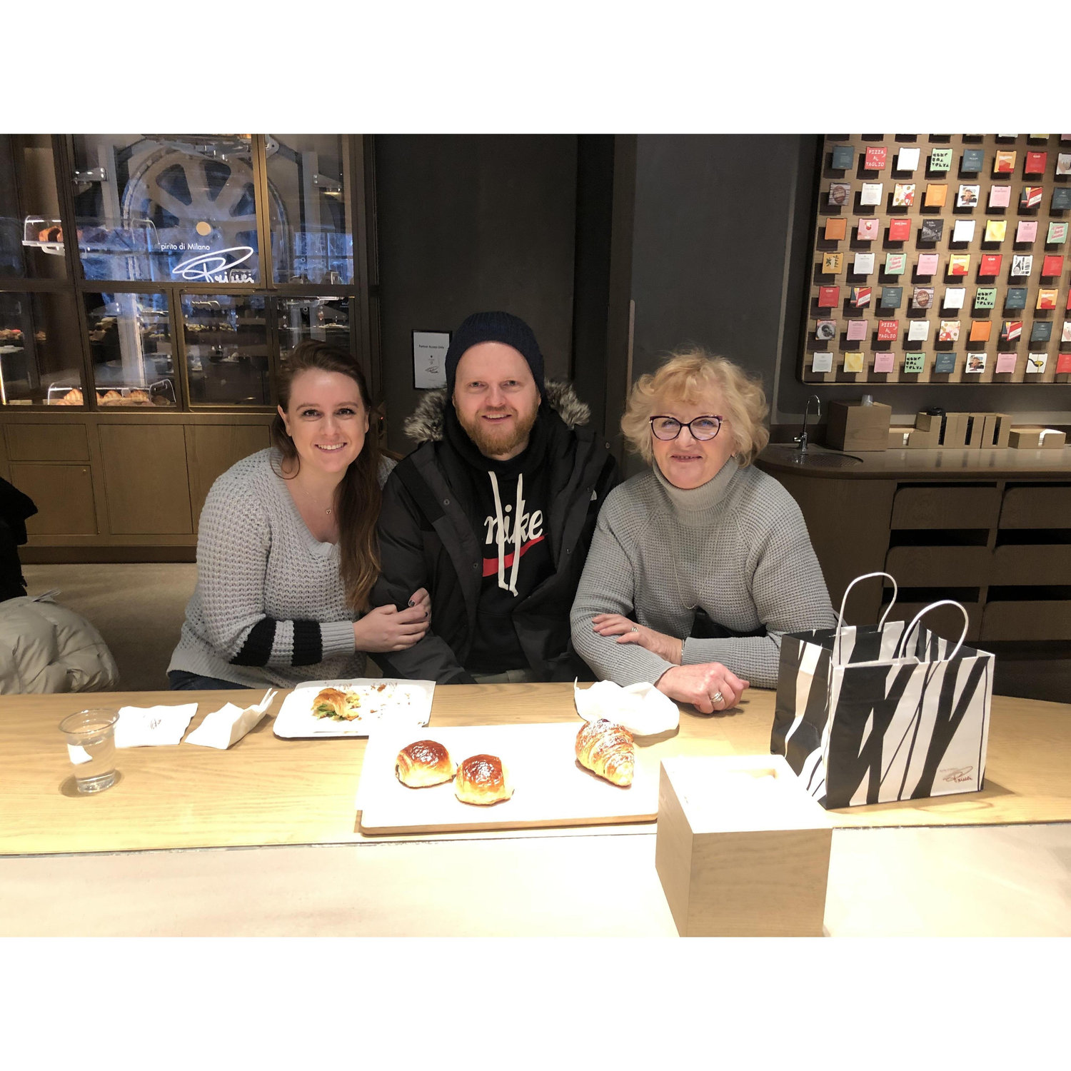 At the Starbucks Reserve Roastery in downtown Chicago!