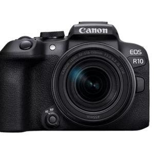Canon camera EOS R10 with RF-S18-150mm lens