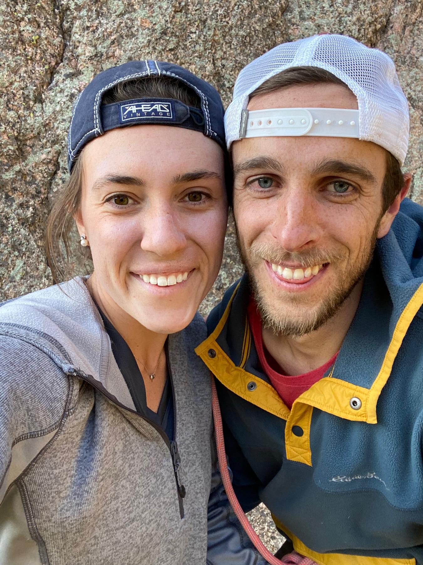 Climbing trip at the Monastery near Estes Park, CO