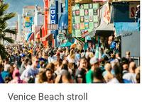 The Venice Beach Boardwalk