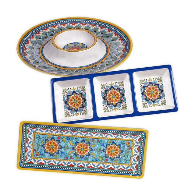 Certified International Portofino 3-Piece Hostess Set