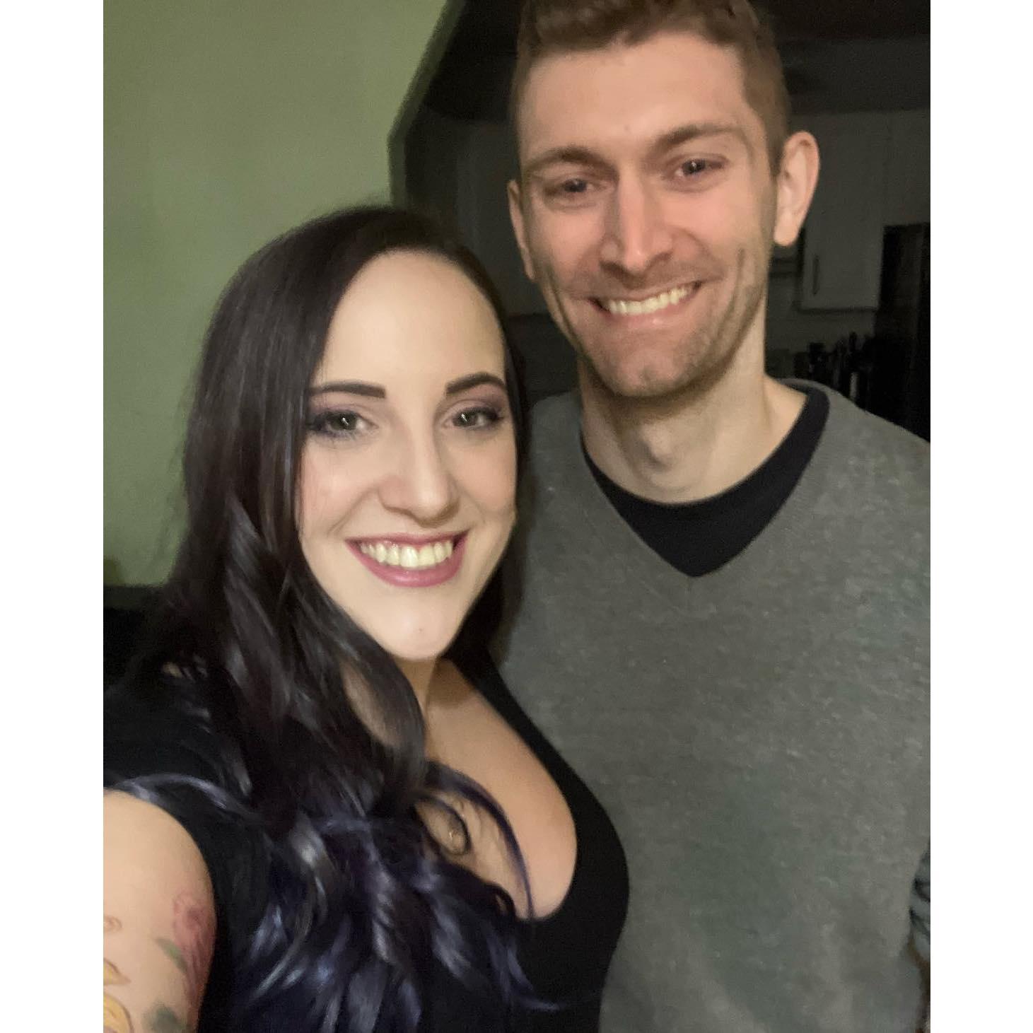 Last anniversary before becoming Husband and Wife