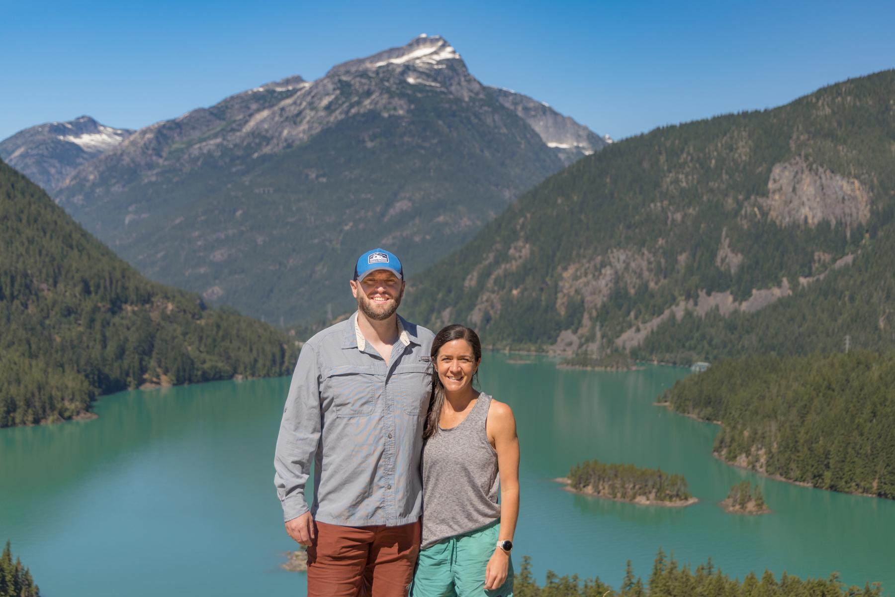 Diablo Lake in North Cascades National Park