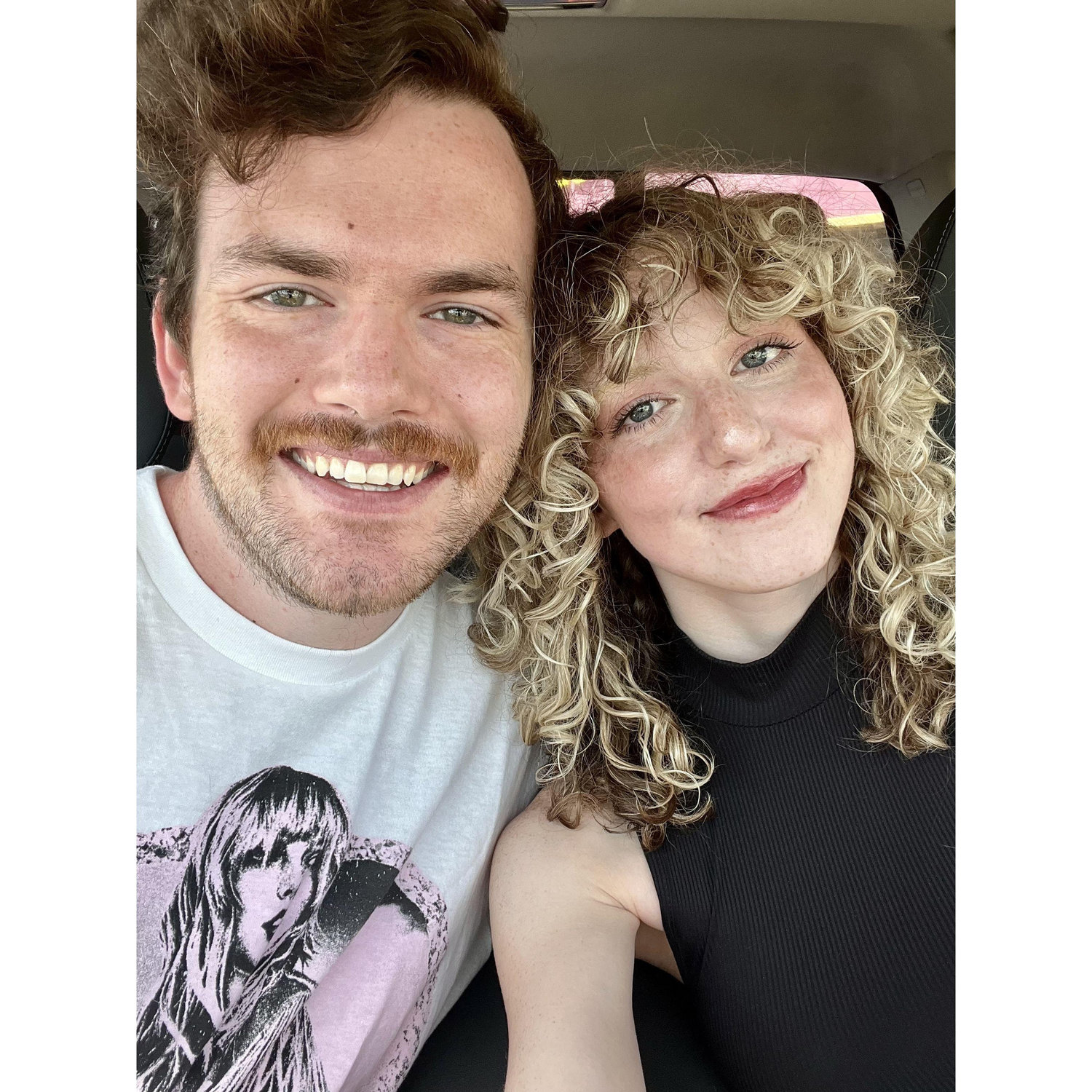 July 2023 - Yes, Ciaran is wearing a Taylor Swift t-shirt!